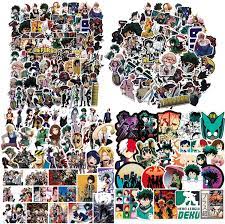 Enjoy creative and fun stickers, add them to your photos or download and share with the world. Amazon Com My Hero Academia Stickers 223 Pcs Waterproof Stickers Collectibles Car Snowboard Bicycle Luggage Phone Water Bottle Skateboard Stickers Anime Lover Gift Computers Accessories