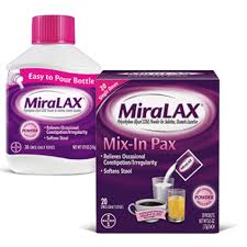 msd miralax laxative powder
