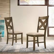 Whether tufted, smooth, patterned, or solid, parsons chairs offer versatile styling options as well as. Raven Wood Fabric Upholstered Dining Chair Set Of 2 On Sale Overstock 22730682