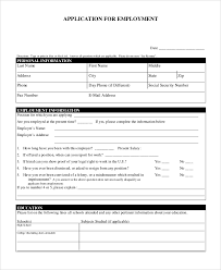Make applying easy with a custom job application form. Free 7 Sample Job Application Forms In Ms Word Pdf
