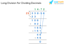When dividing decimals do you move the decimal?