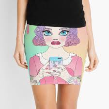 Barbie fashionistas doll 68 candy stripes. Candy Doll Mini Skirts Redbubble