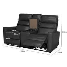 stanford 2 seater recliner sofa with