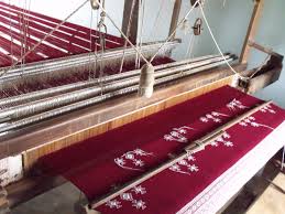 traditional tibetan carpet making