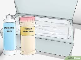 Sunrise specialty suggests that to lower the alkalinity of 1,000 gallons of water by 10ppm, you need to add 3.5oz of sodium bisulfate.. How To Lower Ph In A Hot Tub 12 Steps With Pictures Wikihow