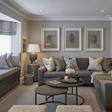 refined taupe living room decor ideas