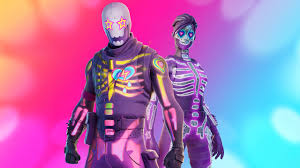 fortnite neon party trooper sparkle