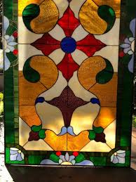 Colorful Victorian Leaded Stained Glass