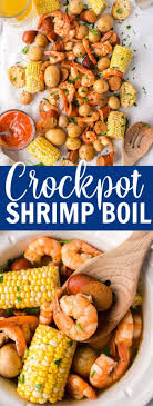 old bay shrimp boil in the crockpot