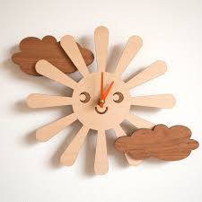 34 Wooden Wall Clocks To Warm Up Your