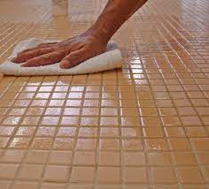 how to polish ceramic tile without wax