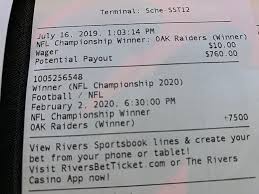 Place a bet, earn comps! Levack Makes His First Legal Sports Bets At Rivers