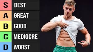22 ab exercises ranked worst to best