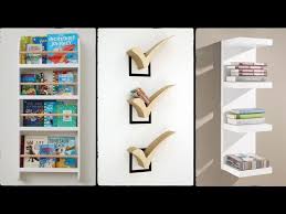 Diy Wall Mounted Bookshelf For