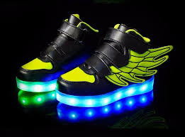 Creative Kids Shoes Led Lights Wings Shoes Usb Charging Light Up Girls Boys Changing Flashing Lights Sneakers Boys Wide Running Shoes Running Sneakers For Girls From Anyfashionthing 67 36 Dhgate Com