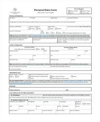 Employee Promotion Request Form Data Sheet Template Format