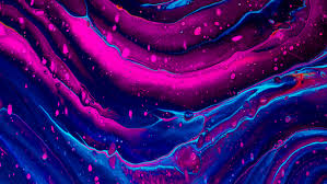 water drops abstract pink liquid