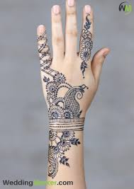 simple mehndi designs for back hands