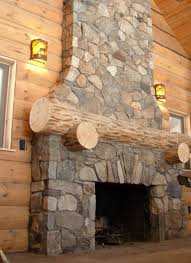 stone veneer fireplace surround ideas