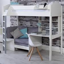 Live in the lap of laziness. Stompa Casa C High Sleeper With Sofa Bed Desk Shelf Bunk Bed With Desk Bunk Bed Designs Loft Bed With Couch