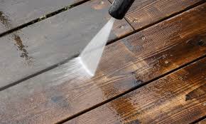 how to remove paint from deck