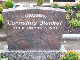 Grab von Cornelius Henkel (10.10.1932-09.06.1993), Friedhof ... - pl226