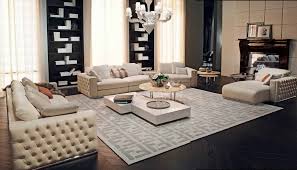 modular sofa in leather or textile