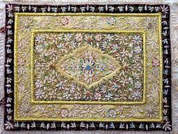 zardozi jewel carpets feature finely