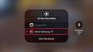 how to mirror an ipad to a samsung tv