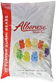 Albanese Gummi Bears 12 Flavors 5lb B003d6zx6e Amazon