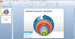 Market Research Presentation Powerpoint Templates Free Market