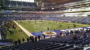 Lucas Oil Stadium Section 103 Indianapolis Colts