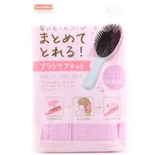 daiso an hair comb brush wrapping