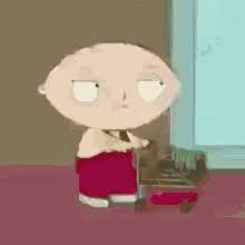 peter griffin falls down stairs gifs