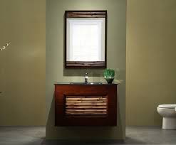 36 inch bambu wall mounted bathroom vanity
