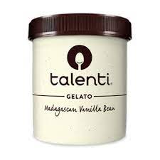 madagascan vanilla bean gelato talenti