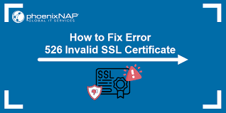 fix error 526 invalid ssl certificate
