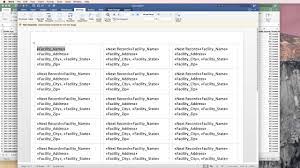 mail merge using excel