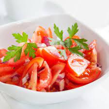 Ensalada de tomate y cebolla - Fácil