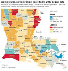 53.2 million domestic and international visitors came to louisiana in 2019. Census 2020 South Louisiana Parishes Grew While Northern And Rural Parishes Decline Local Politics Nola Com
