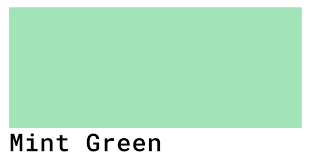 Mint Green Color Codes The Hex Rgb