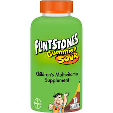 flintstones sour gummies kids vitamins
