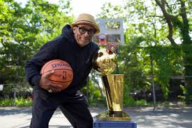 The name of the trophy used to be the walter a. Spike Lee Runs Point On And Stars In Espn S Nba Finals Opens Espn Front Row