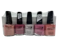 cnd vinylux nail polish variety pack 5