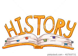 Open Book History Lettering Illustration - Stock Illustration [48768731] -  PIXTA