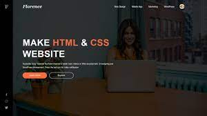 tutorial web design in html css