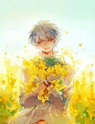 1 journey 2 aoitoge 3 yellow. Violett On Twitter Yellow Boys Anime Kawaii Aesthetic Yellow Animeboy Cute Sun Cuteboys Illustration