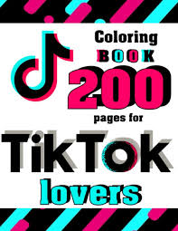 New unique coloring pictures for boys and girls. Coloring Book 200 Pages For Tiktok Lovers It Includes All The Most Famous And Recognized Tiktokers Such As Charlie And Dixie D Amelio Dolan Dapperton Lennon Stella Lil Peep And More