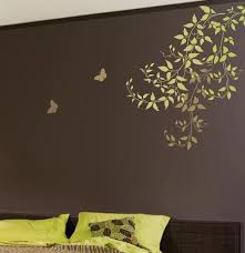 Large Wall Stencil Clematis Branch