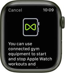 use gym equipment with apple watch